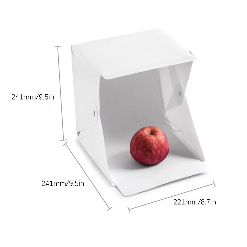 Портативный складной светильник тбокс студийный софтбокс со светодиодной