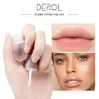 Жидкость DEROL с мятой для увеличения губ, увеличивает пухлые губы, увлажняющее минеральное масло для губ, уменьшает линии губ, увлажняющая эссенция, блеск для губ TSLM1
