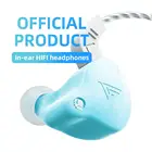 QKZ AK6-X 1,2 м проводные наушники-вкладыши HiFi с функцией превосходной передачи басов линия Управление наушники с микрофоном для музыки