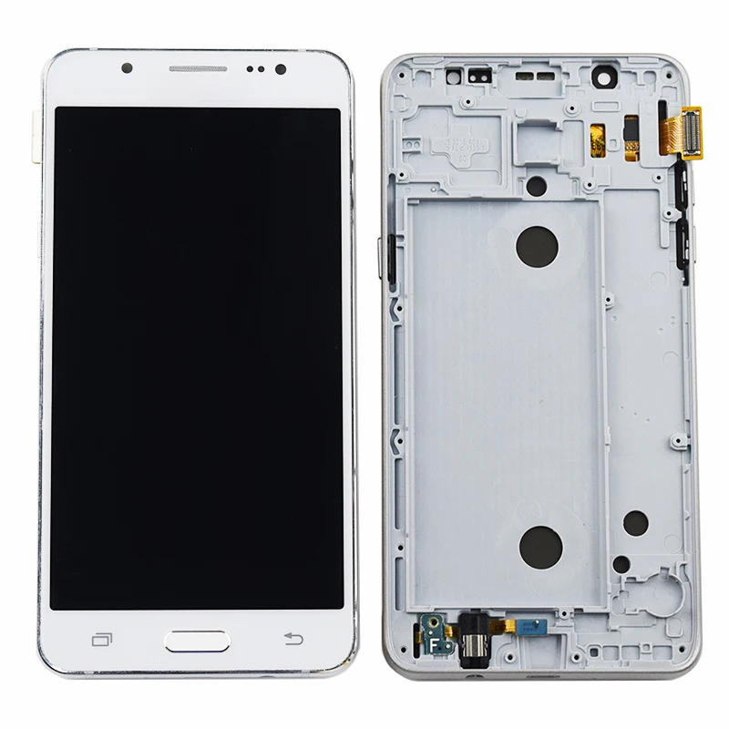 Для samsung Galaxy J5 ЖК-дисплей SM-J510F J510G J510Y J510M J510 J510FN ЖК-дисплей Дисплей кодирующий преобразователь сенсорного экрана в сборе с рамкой