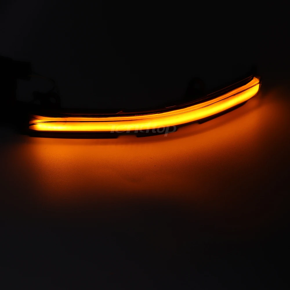 

2X For Jaguar XE XF XJ F-TYPE XKR I-PACE X250 X260 Flowing Turn Signal Light LED Side Wing Rearview Mirror Dynamic Indicator
