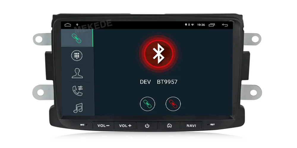 8 дюймов Android 9,0 автомобильный DVD мультимедийный плеер для Dacia/Sandero/Duster/Renault/Captur/Lada/Xray 2/Logan Поддержка wifi Bluetooth