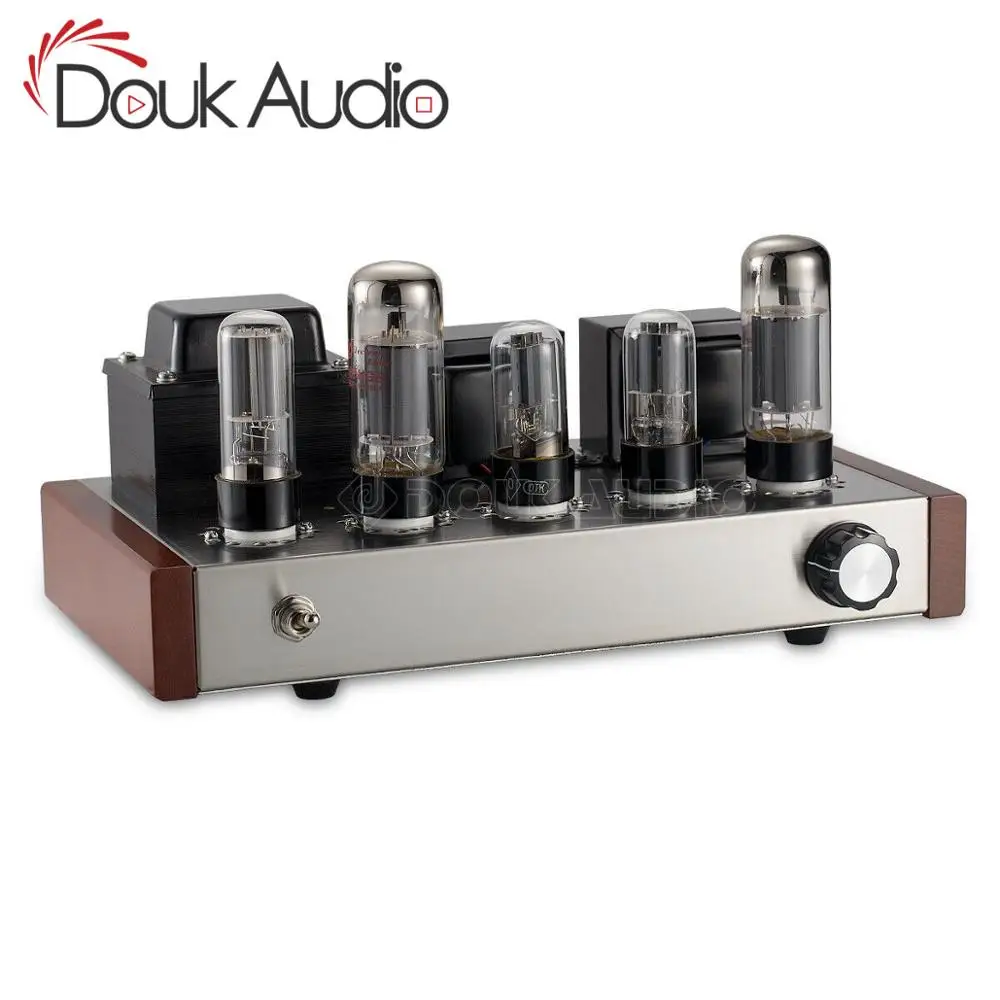 Douk аудио hi fi 6P3P вакуумный трубный усилитель Одноконтурный чистый мощности класса