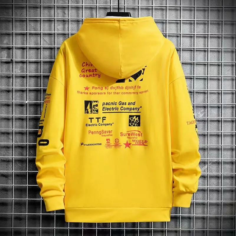 

2020 Spring Autumn Fashion Men's Clothing Sets Elastic Waist Trouser+ Hoodies Korean Style Casual Harajuku Streetwear Set Men