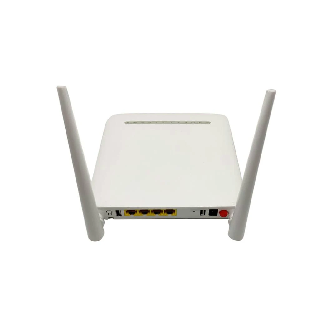 Бесплатная доставка флуоресцентная версия ONU GPON ZXHN F673AV9 4GE LAN сетевая сеть Wi-Fi с PPPOE