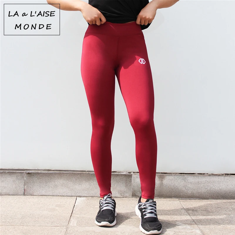 Спортивные Леггинсы с высокой талией женские эластичные леггинсы для фитнеса