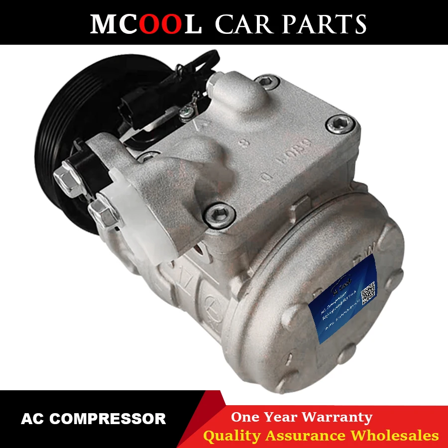 Компрессор кондиционера 10PA17C A/C для Hyundai Tucson 2 7 Kia Sportage 2.7L V6 977011D500 977012D600 977012E200 977012E300