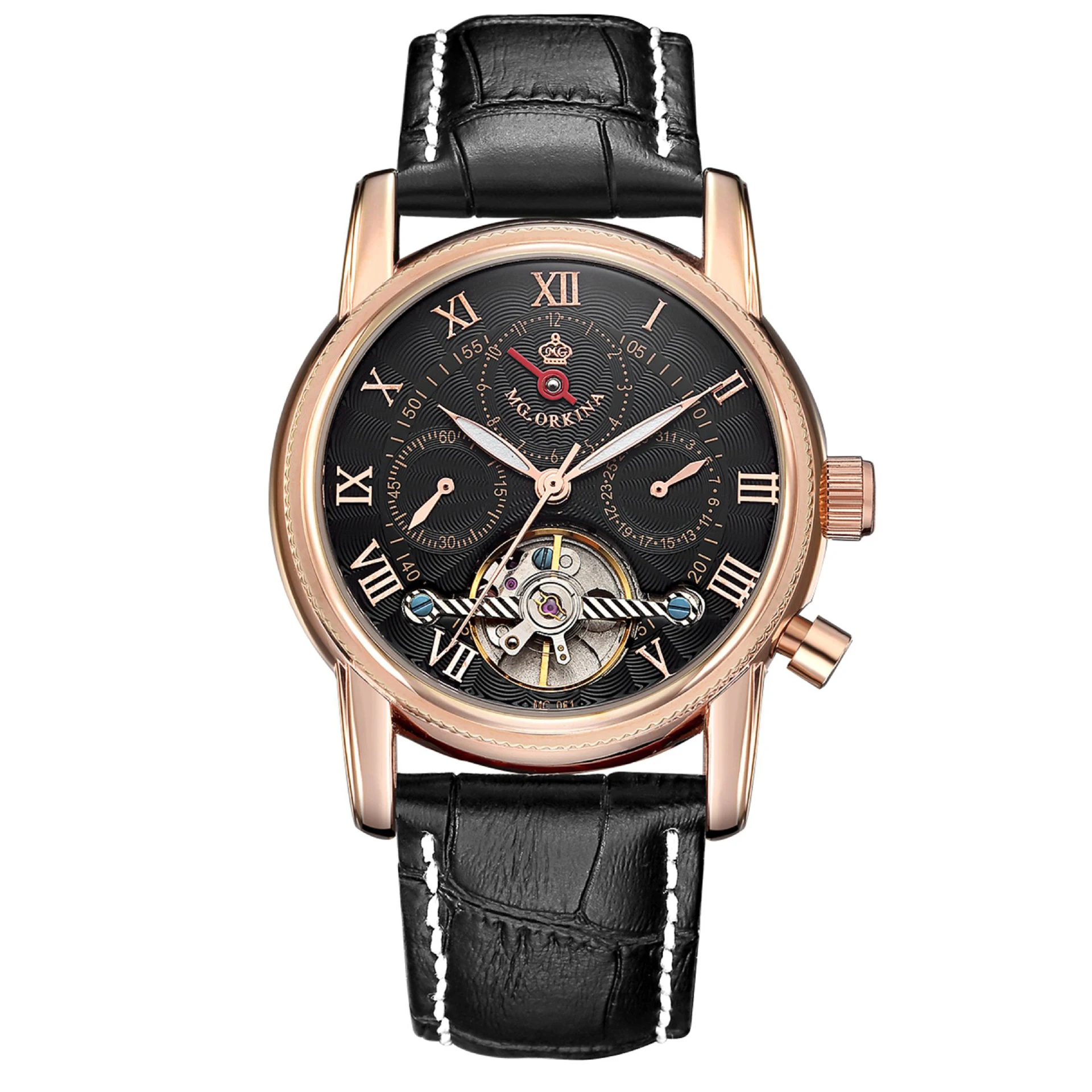 Мужские автоматические часы с турбийоном механические Автоматические роскошные