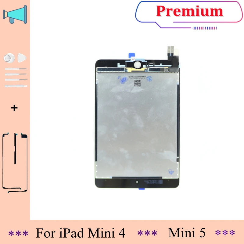 

Оригинальный ЖК-дисплей для iPad Mini 4 2015, ЖК-дисплей для iPad Mini 5 2019, сменный сенсорный экран в сборе