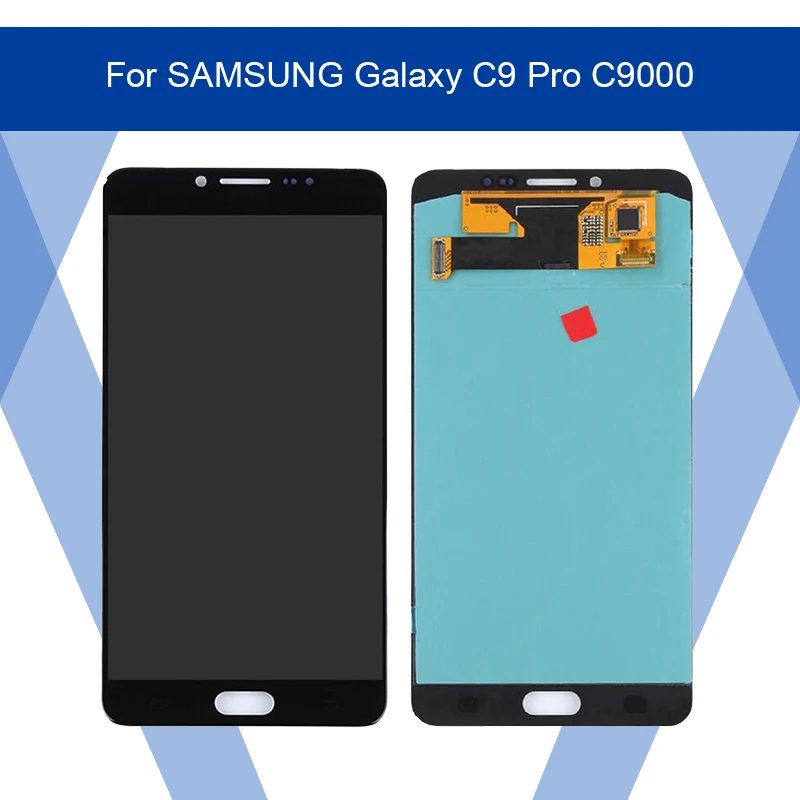 Для SAMSUNG Galaxy C9 Pro C9000 ЖК дисплей AMOLED экран + сенсорная панель дигитайзер сборка для