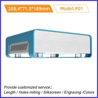 pc box sheet metal bending case electronics aluminum housing junction enclosure custom service p01 133 455mm