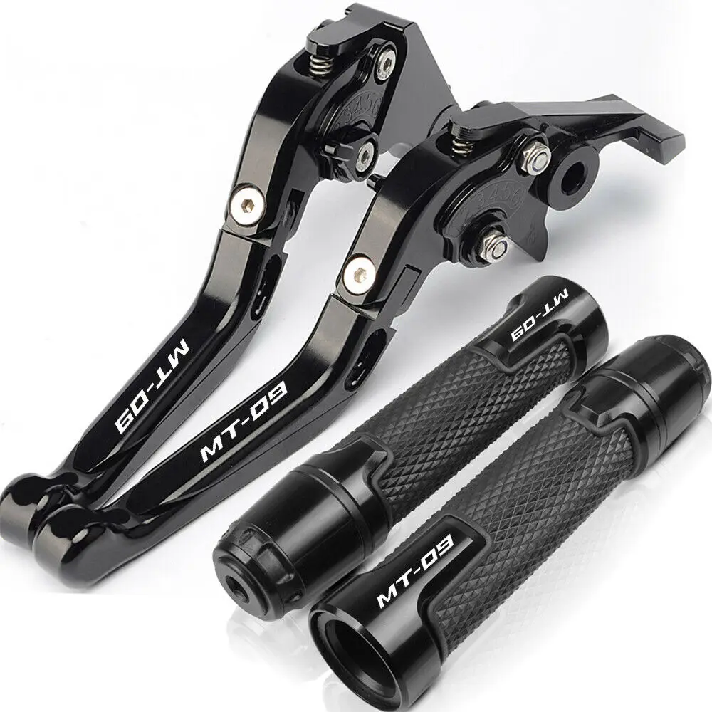 

For Yamaha MT-09 MT09 2018-2020 Motorcycle Handlebar Grips&Adjustable Brake Clutch Levers Sets