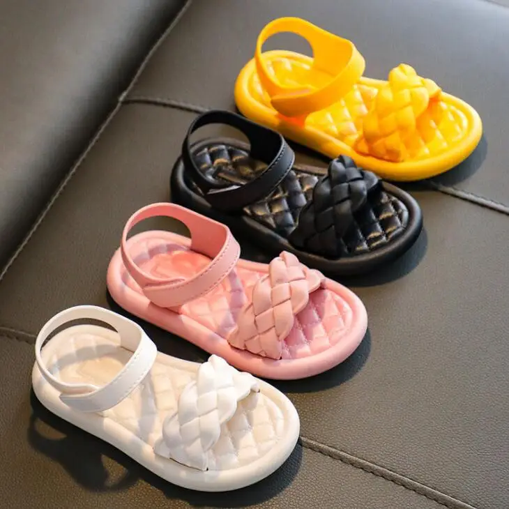 Сандалии для девочек новинка 2022 обувь принцессы школьные сандалии маленьких