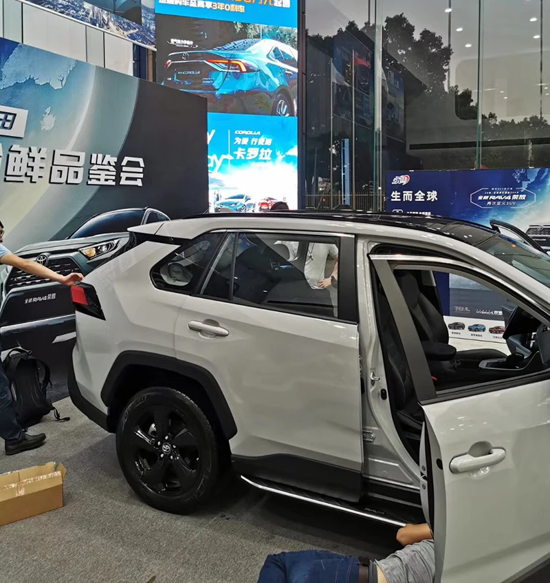 Багажник на крышу для Toyota RAV4 Новое поступление черный и серебристый 7075