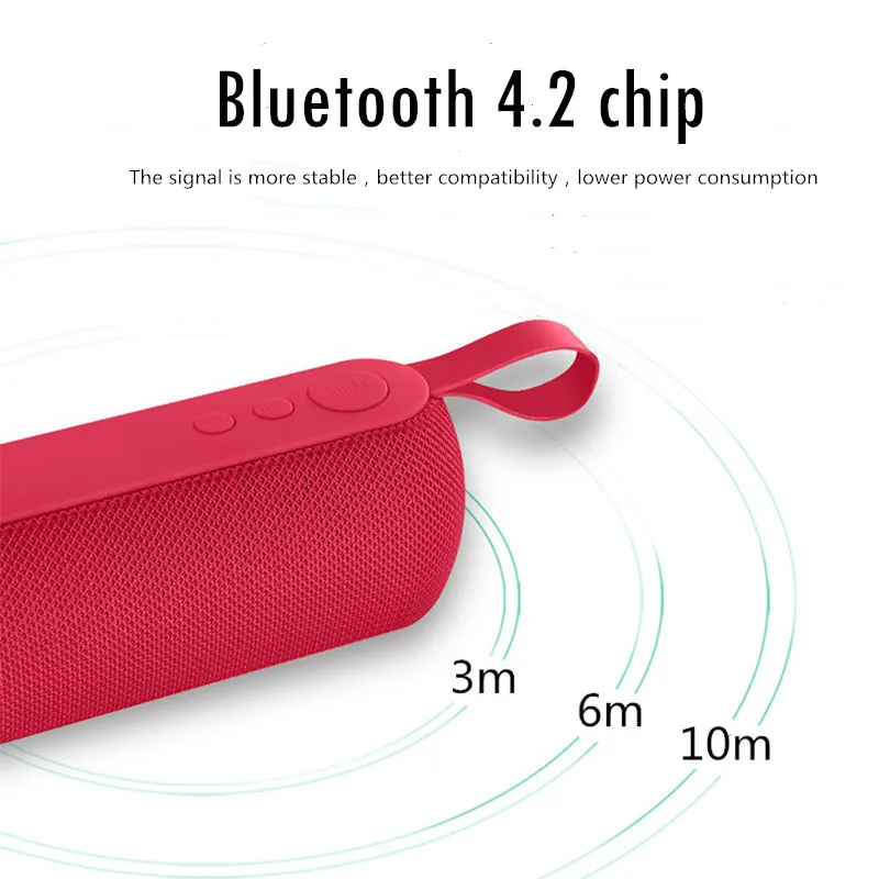 Беспроводная Bluetooth колонка портативная мини Колонка для улицы динамик с