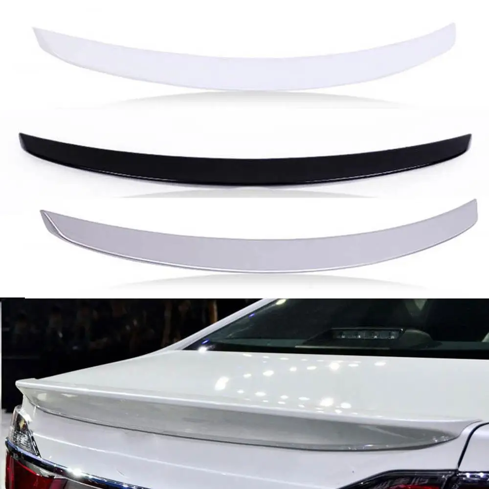 

Для Toyota Camry 2018 ABS спойлер заднего багажника, крыла Lip Black White