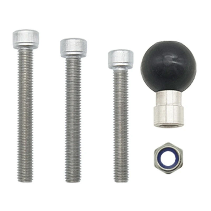 

Motorcycle Mobile Phone Bracket Head Screw Bolt Fixed Recorder Fixed Ball Head Accessories M8 Screw Fixed