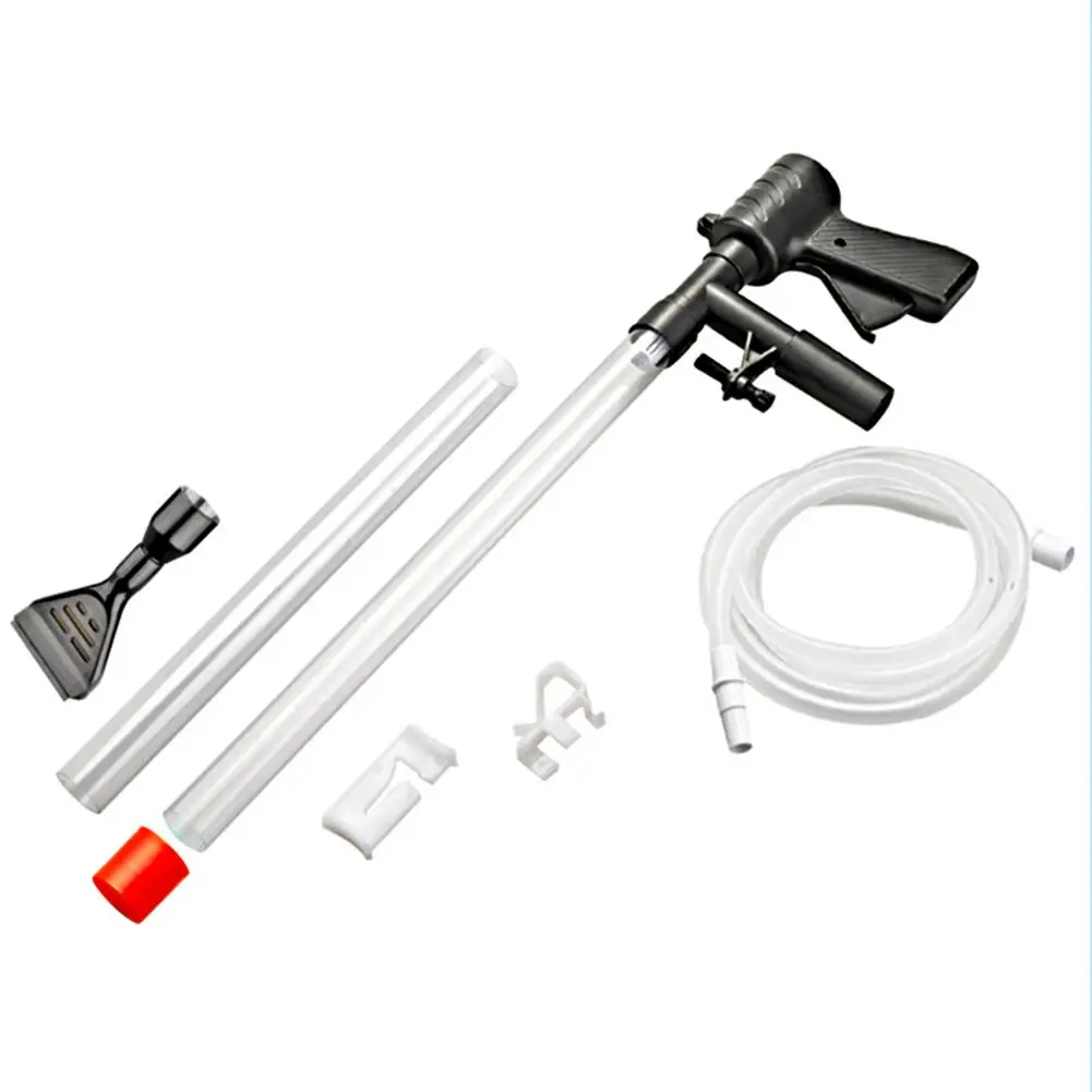 

Aquarium Water Change Pump Cleaning Tools Pneumatic Sand Washer Easy To Use Fish Tank Water Changer With Filter Screen
