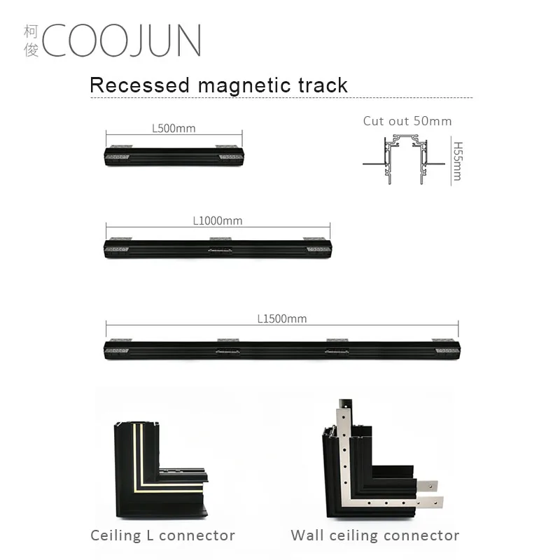 прожектора для дома Освещение внутреннего трека Магнитная потолочная система