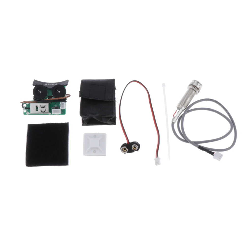 

Plastic Active Piezo Pickup Set for Acoustic Classical Guitar Parts