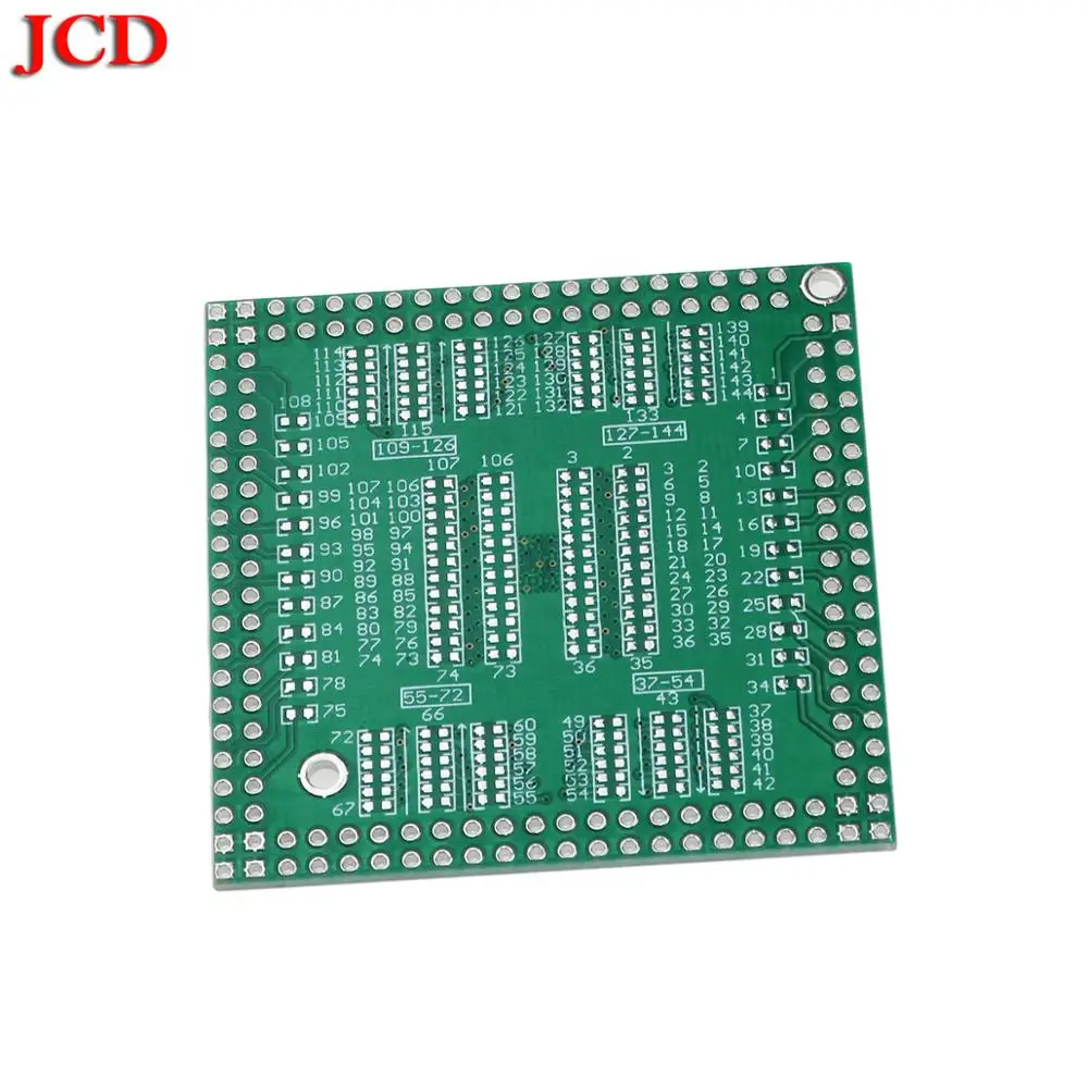 JCD Новый QFP / EQFP TQFP LQFP144 LQFP128 SMD поворотный DIP ЦП широкий 0 5 мм IC адаптер