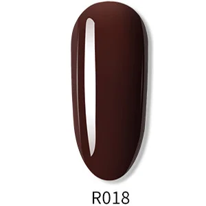 R018 MOZIUR 10 мл УФ Цветной Гель-лак для ногтей - Цвет: R018