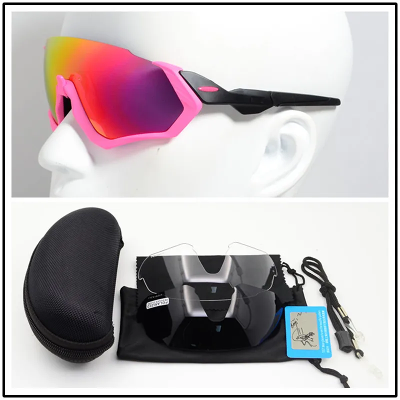 Polarized 3 Lens Для женщин и мужчин Велоспорт Поляризованные 3 линзы очки велосипедные очки для велоспорта Спорт на открытом воздухе бег солнцезащитные очки мотоциклетные Uv400 - Цвет: Polarized 3 Lens
