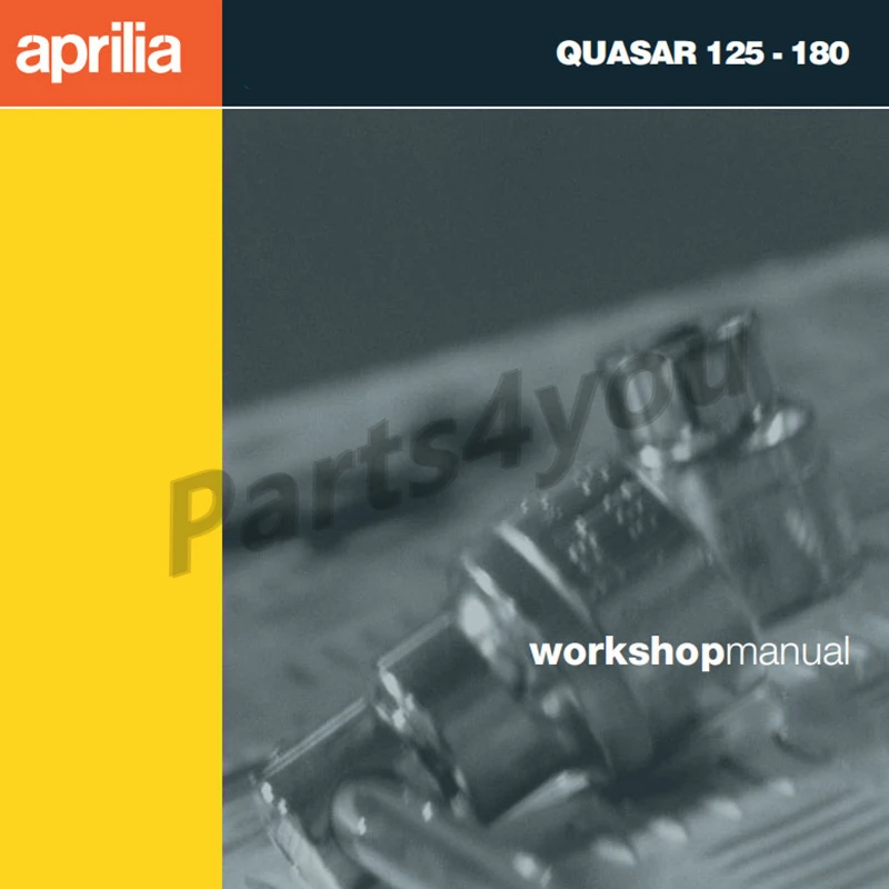 

Aprilia Quasar 125 180 Manual English Version