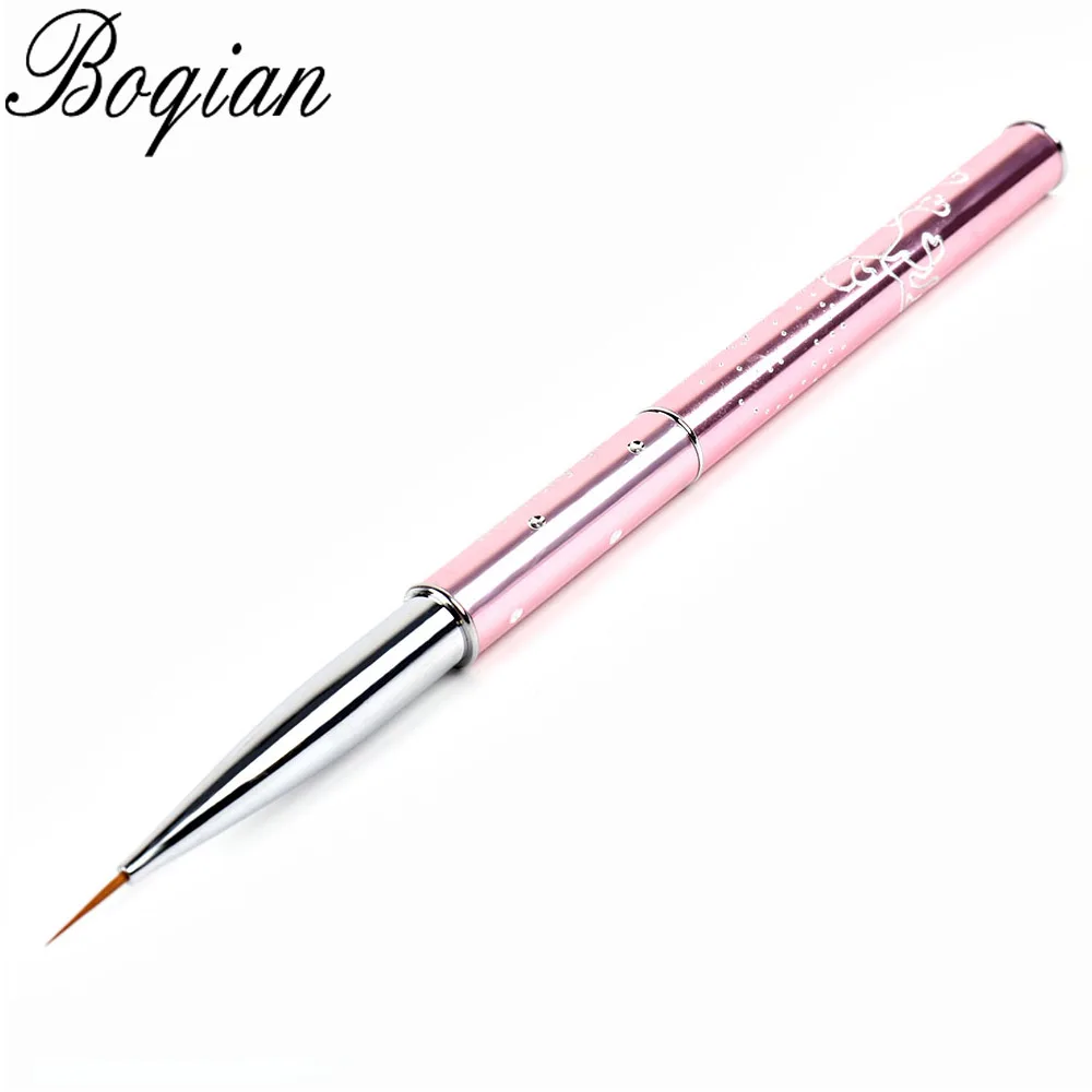 

BQAN 4/5/7/10mm 1pc Pure Sable Kolinsky Manicure Nail Brush Nail Art Liner Brush Paint Brush Nail Drawing Brush Painting Flower