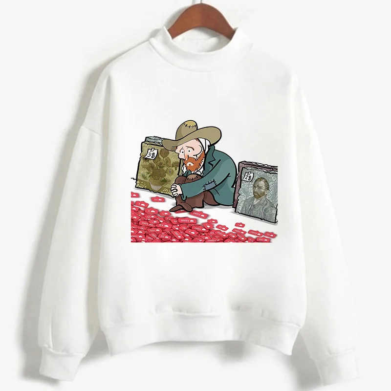 Новый продукт Ван Гога Дамская масляная живопись Харадзюку Микеланджело урзан