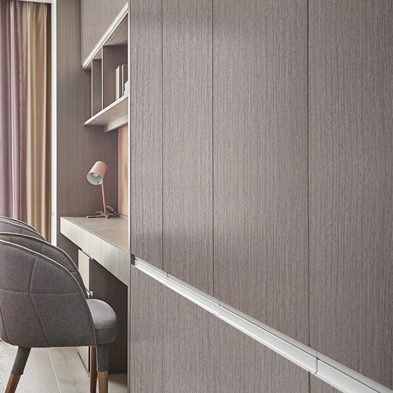 Наклейки из плотной древесины ясеня для мебели самоклеящиеся виниловые обои ПВХ