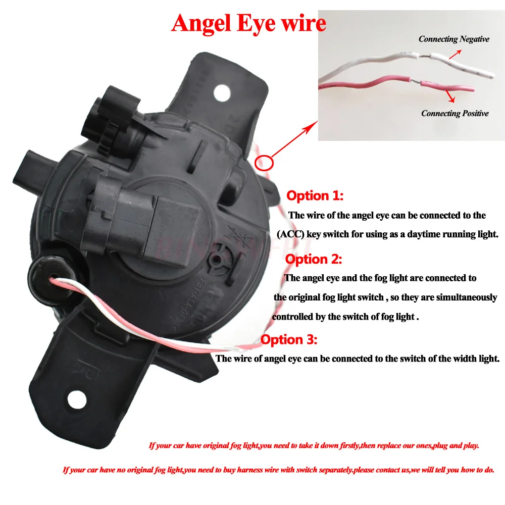 Светодиодные противотуманные фары ангельские глазки 2 шт. дневные ходовые огни DRL