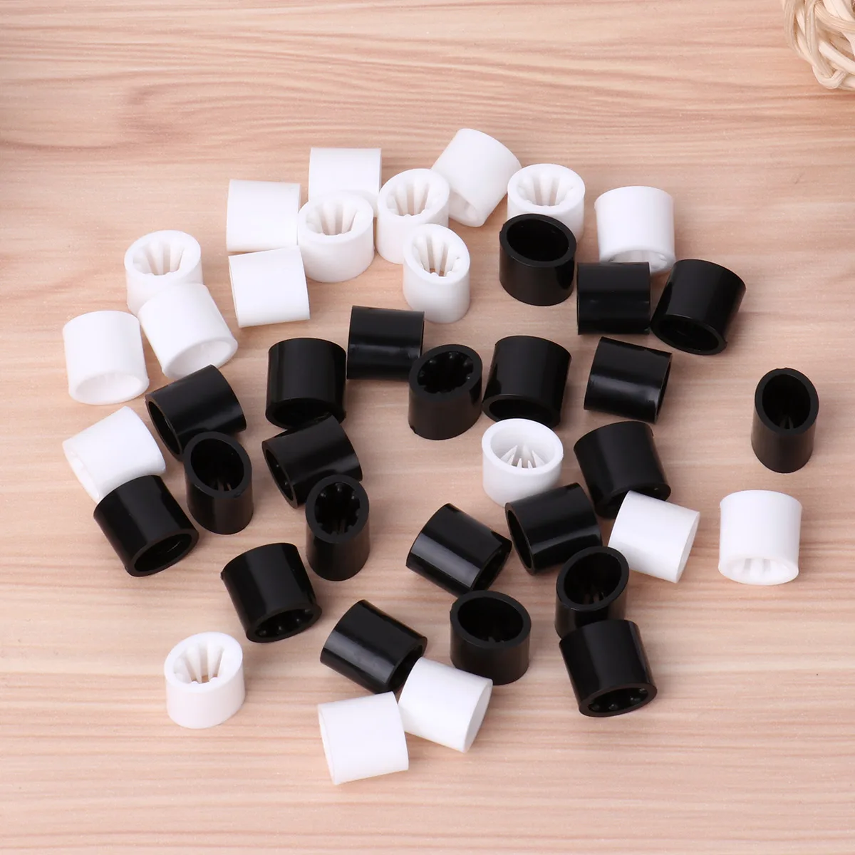 100 креативных пластиковых пуговиц с регулируемой лентой на запястье