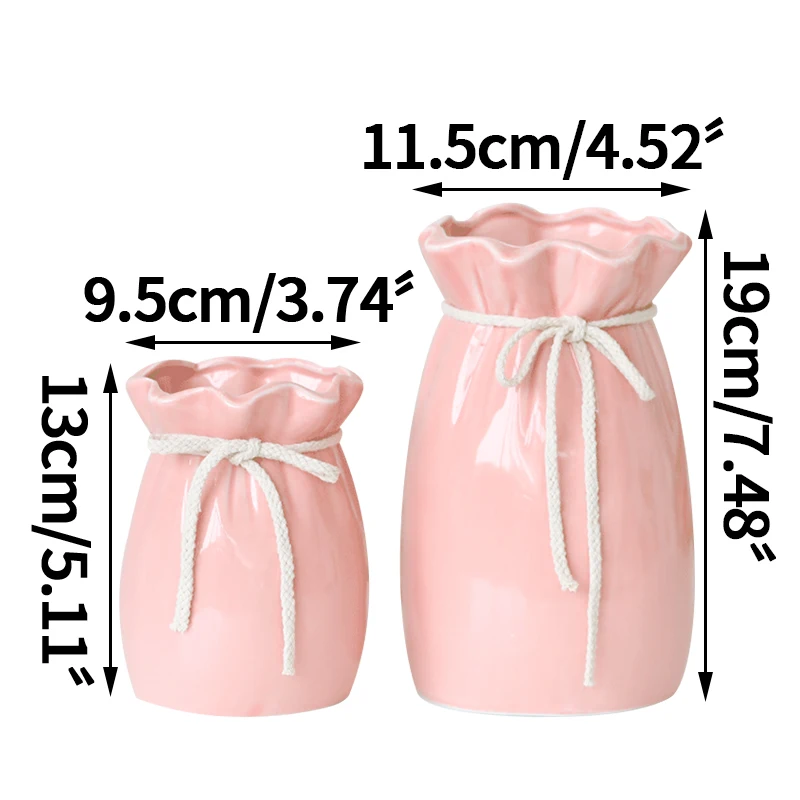 

Nordic Creative Ceramic Vase Hydroponic Flowers Sunflower Living Room Flower Arrangement Decoration Wedding Floral Decoration