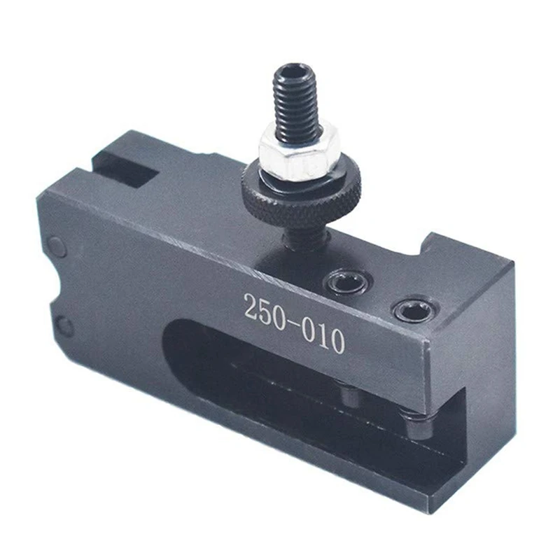 

Tool Post Holder Steel Quick Change Tool Post 250-010 Mini Lathe Tool Post and Holder Kit Lathe Accessory