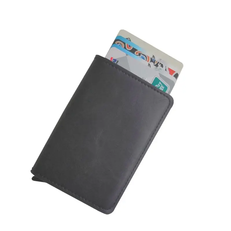 Новой кредитной держатель для карт Для мужчин женщин Автоматический алюминиевый
