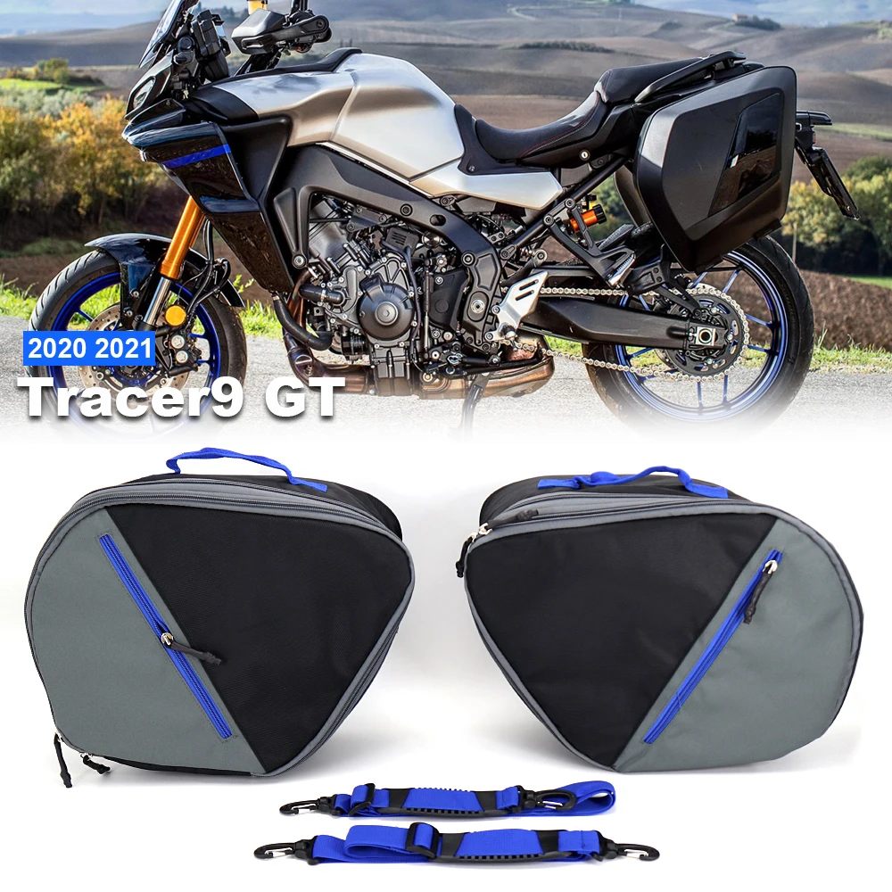 Motorcycle Luggage Bags Pannier Liner Bag Tool Boxcases Side bags Waterproof For Yamaha Tracer 9 Tracer9 GT 2020 2021+