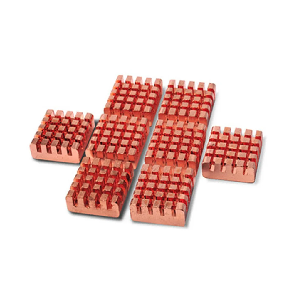 8 шт. детали для ноутбука материнская плата Мини компьютер память чистая медь