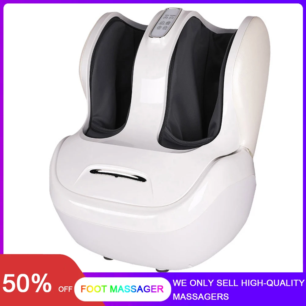 

Electric Calf And Foot Massage Machine Vibration Shiatsu Air Compression Heat Rolling Kneading Leg Beauty Massager Foot Luxury