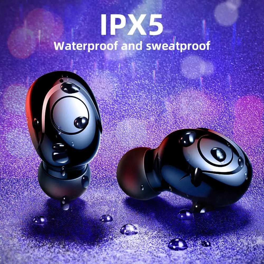 S9 TWS Digital Display Bluetooth 5.0 Wireless In-Ear Stereo Earphones Earbuds Headset Noise canceling with Charging Box | Электроника