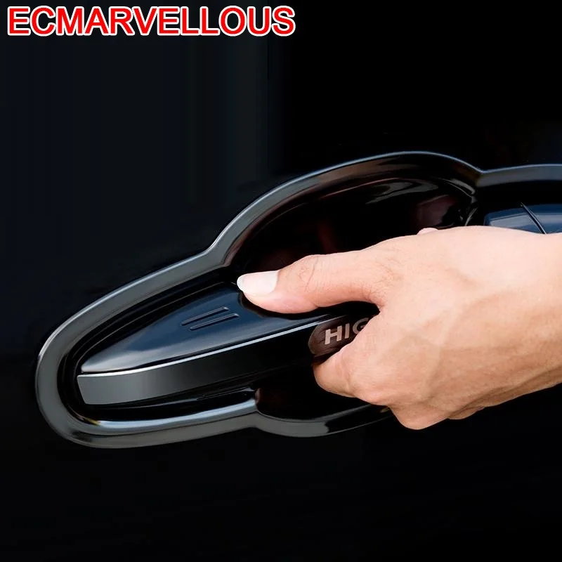 Para Carros Exterior Decoration Sticker Car Accessories Door Handle 2015 2016 2017 2018 2019 2020 FOR Toyota Highlander