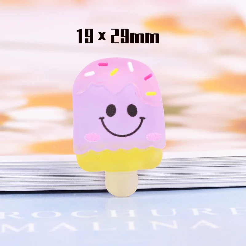 Кавайная имитация мороженого с плоским основанием кабошон скрапбукинг сделай