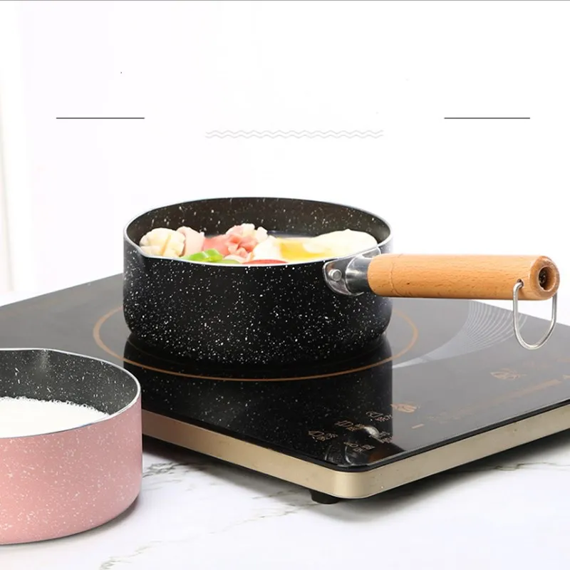 16 см для Еда добавка Горшок детский молочный горшок каши лапша сковорода товары