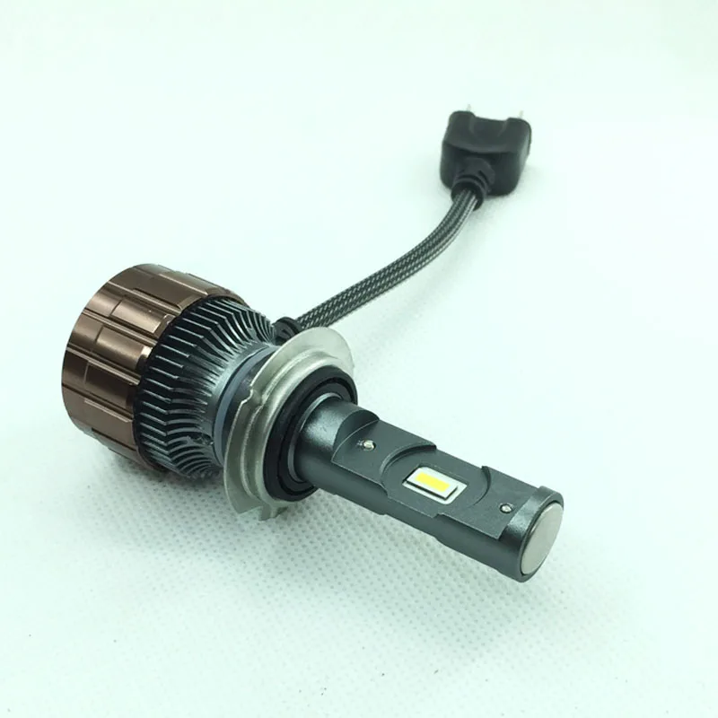 Niters V6S светодиодный ные фары h7 h1 h4 h11 9005 9006 9012 лампы Canbus Csp Chip Fog 6000K 100W 15000LM комплект