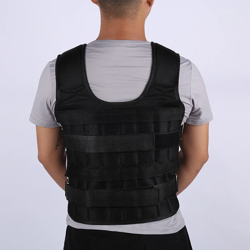 

Loading Weight Vest for Boxing Weight Training Workout Fitness Gym Equipment Adjustable Waistcoat Jacket Sand Clothing