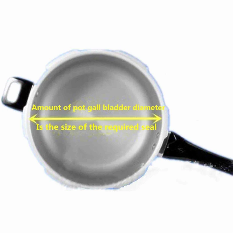 

22-32cm Pressure Cooker Sealing Ring White Silicone Rubber Sealing Gasket Seal Rings Kitchen Electric Pressure Cooker Parts