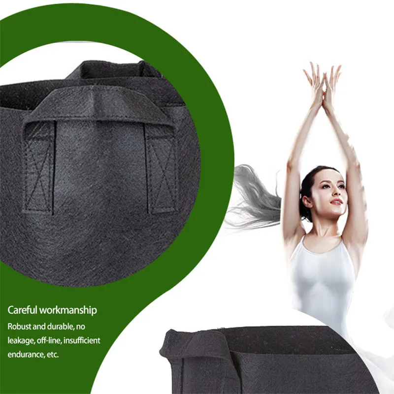 Садовые пакеты для посадки на 1 10 галлонов черные тканевые горшки мешок растений