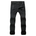 Женские Модные уличные водонепроницаемые флисовые теплые штаны на молнии для кемпинга, скалолазания, рыбалки, горнолыжного спорта, треккинга