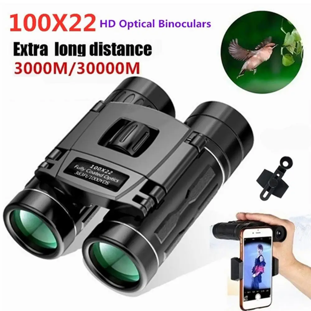 

Anti-Shake Phone Camera Lens Telescope Monocular Telescope Super Telephoto Telescope 100X22 HD Binoculars Hiking Bird Watching
