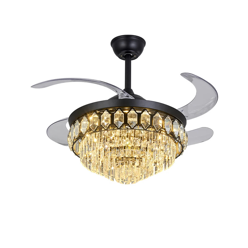 Роскошные выдвижные лезвия из АБС-пластика с Bluetooth 42 дюйма 15 тихий Медный